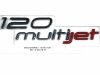 Pièce d'origine emblème logo 120 MultiJet gauche pour Fiat Talento , 808937681R
